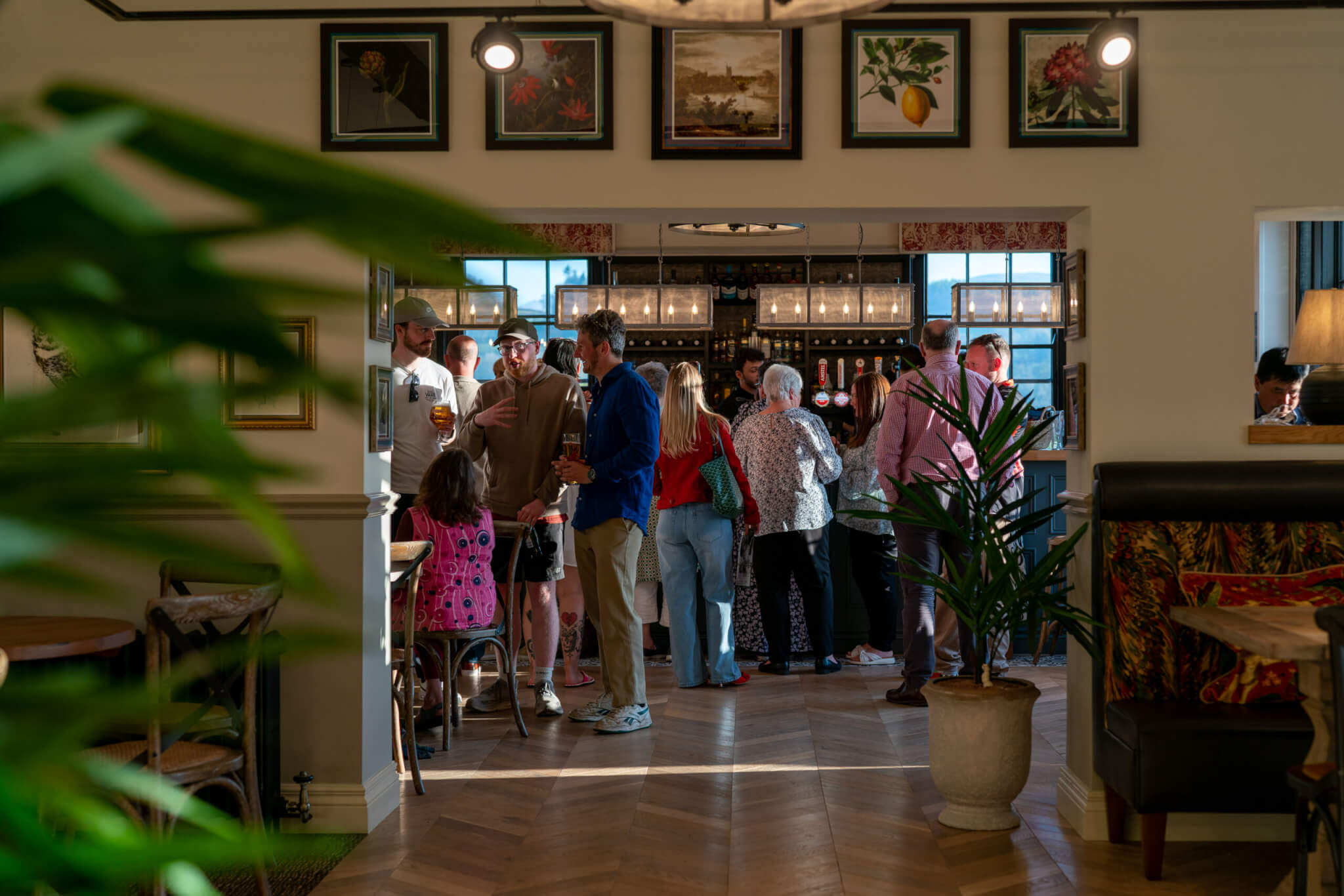 The Castle Brecon Dining in the Bar scaled