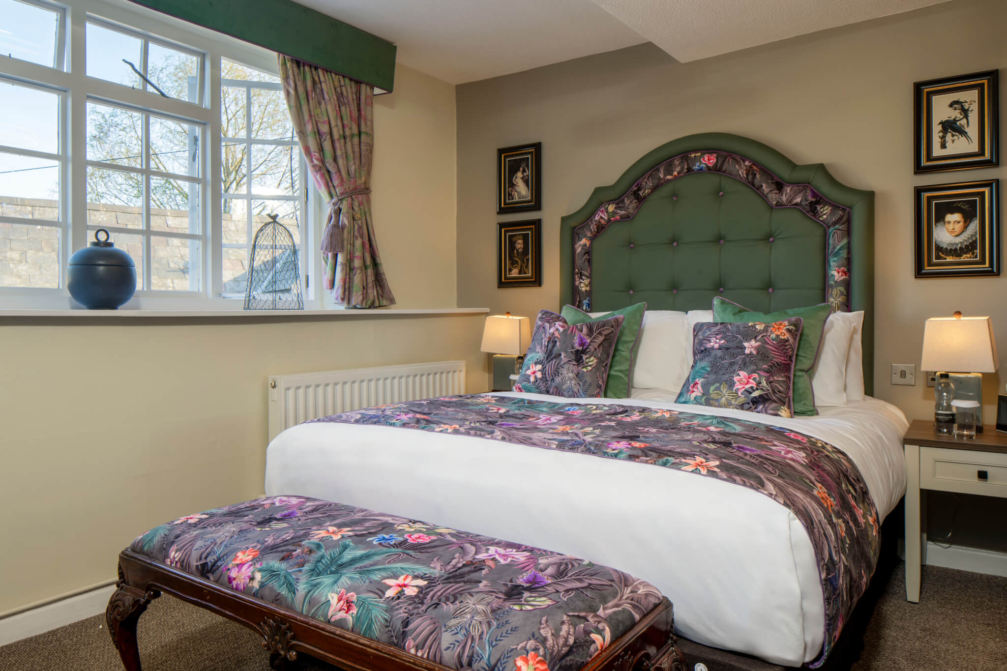 Castle Of Brecon Hotel Classic Double Room Bed 1