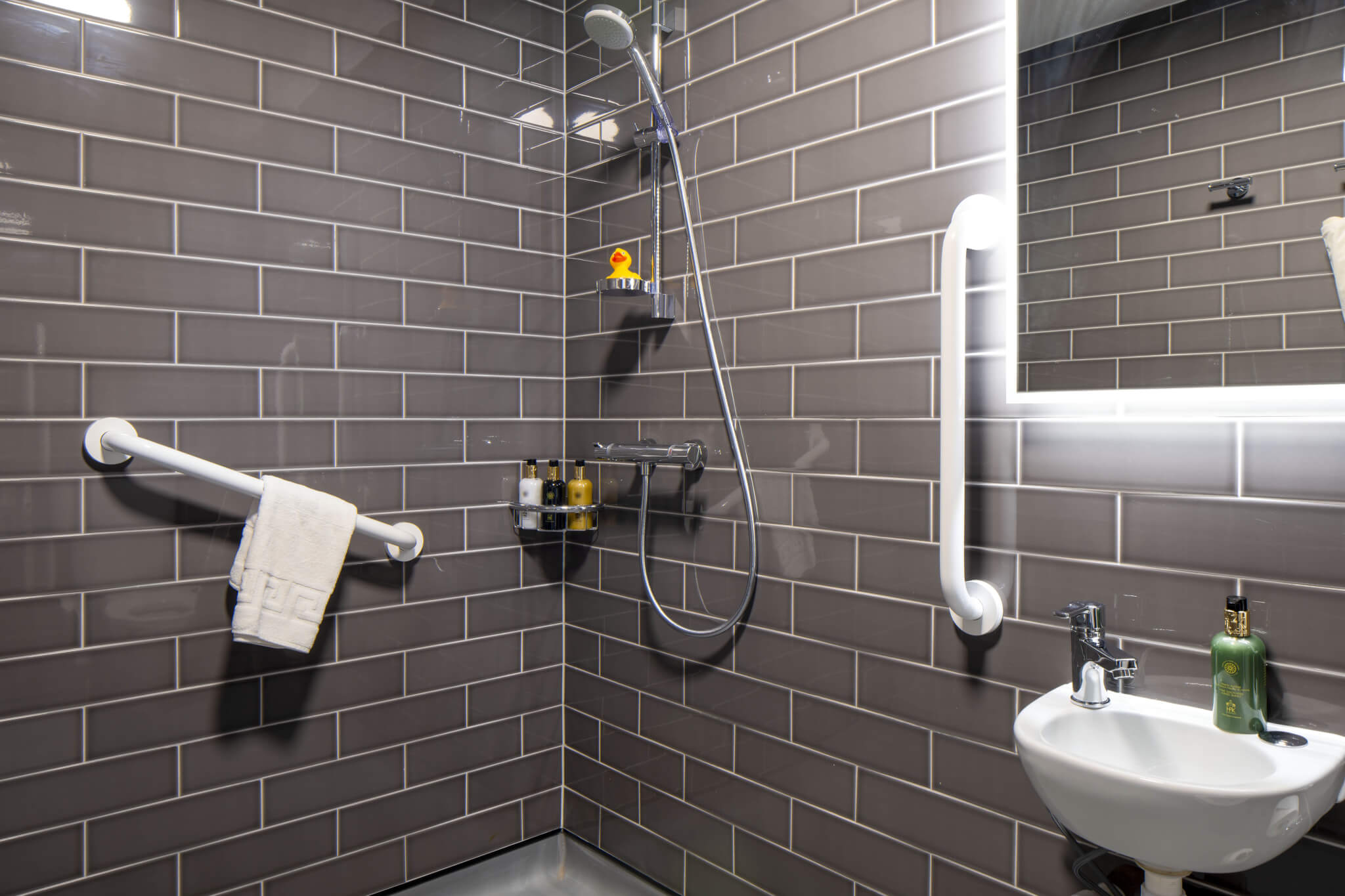Castle Of Brecon Hotel Classic Twin Room Bathroom